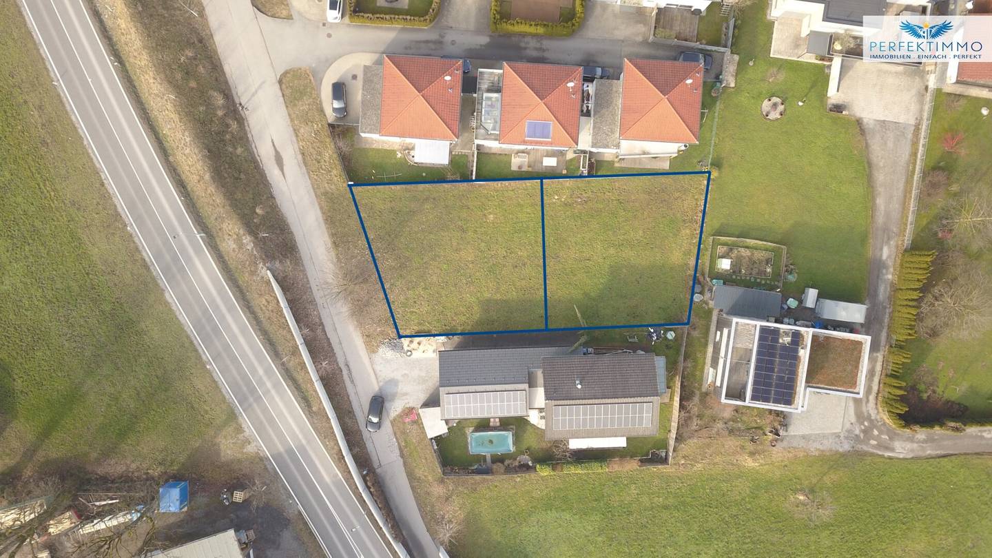 Exklusives Baugrundstück mit Baubewilligung