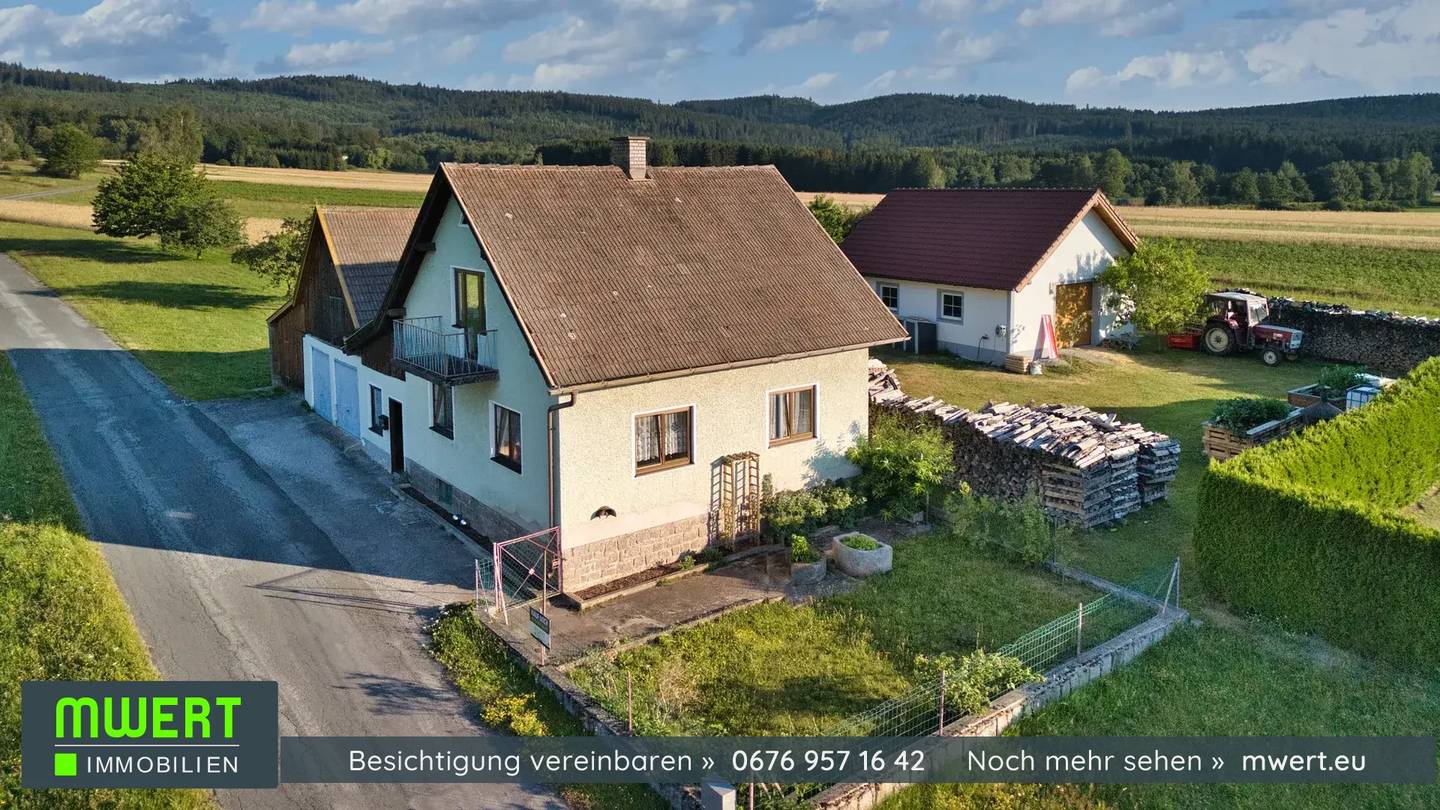 Einfamilienhaus in Ruhelage am Ortsrand