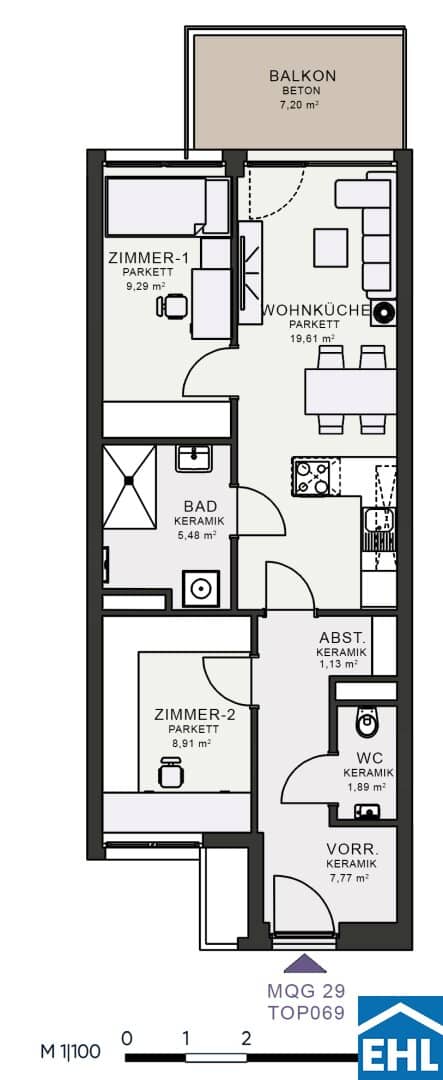 Urbanes Wohnen im Messequadrant – modernes Design trifft Top-Lage in Graz