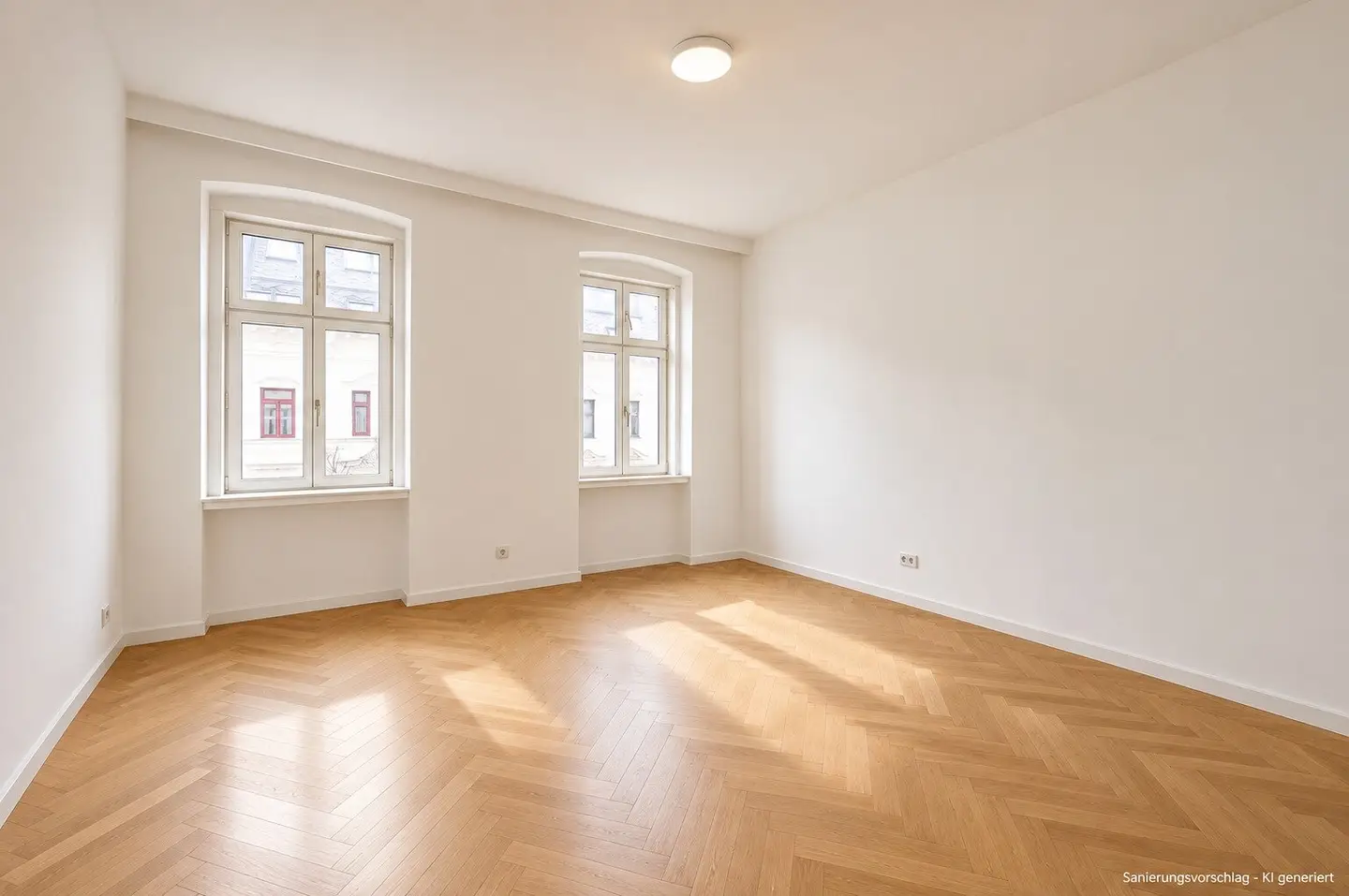 ++NEU++ Zwei sanierungsbedürftige 4-Zimmer-Altbauwohnungen plus Rohdachboden – Balkonoption und Terrassen geplant