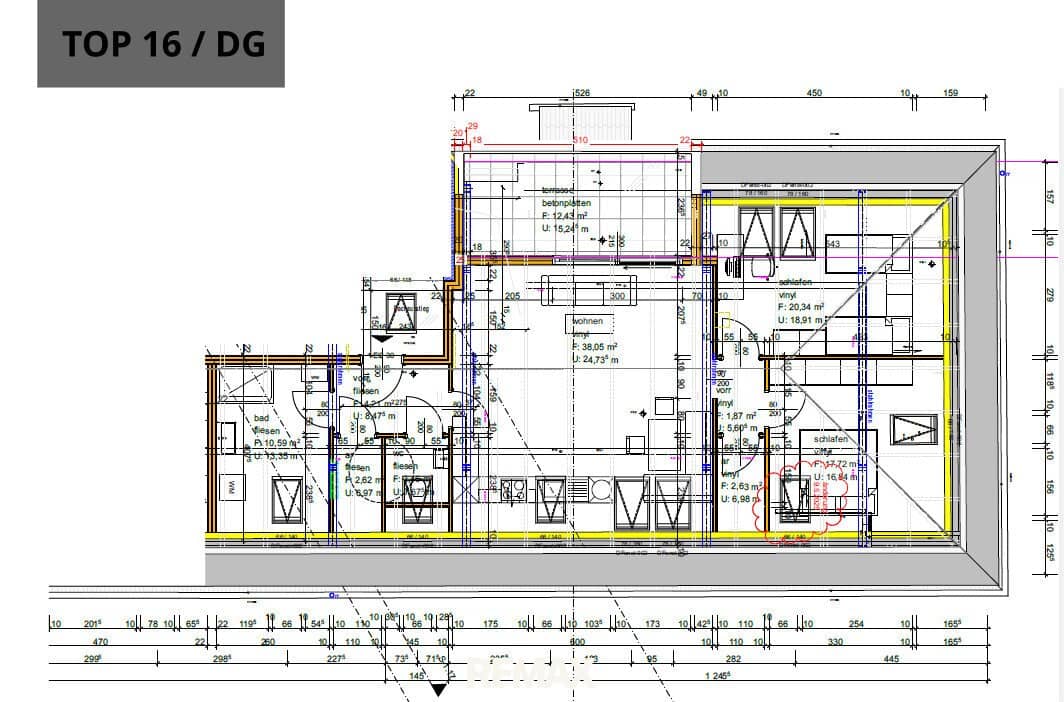 Neue Dachgeschosswohnung mit 101 m² in Oberweis zu mieten!