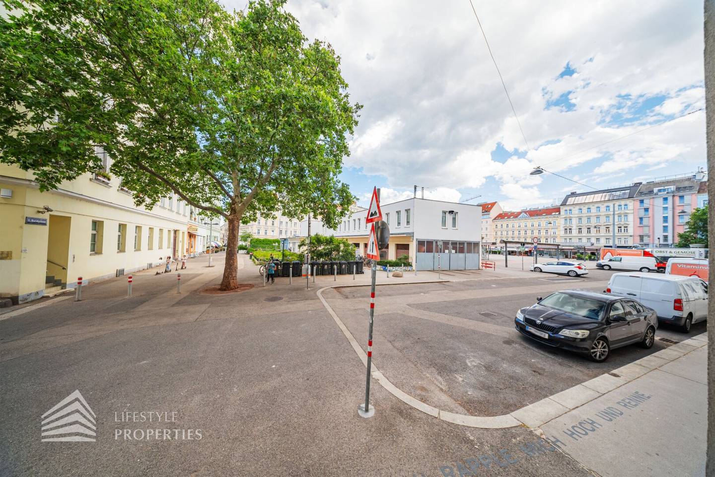 Geschäftslokal mit Lager direkt am Karmelitermarkt – ca. 46 m² im historischen Wiener Stilaltbau