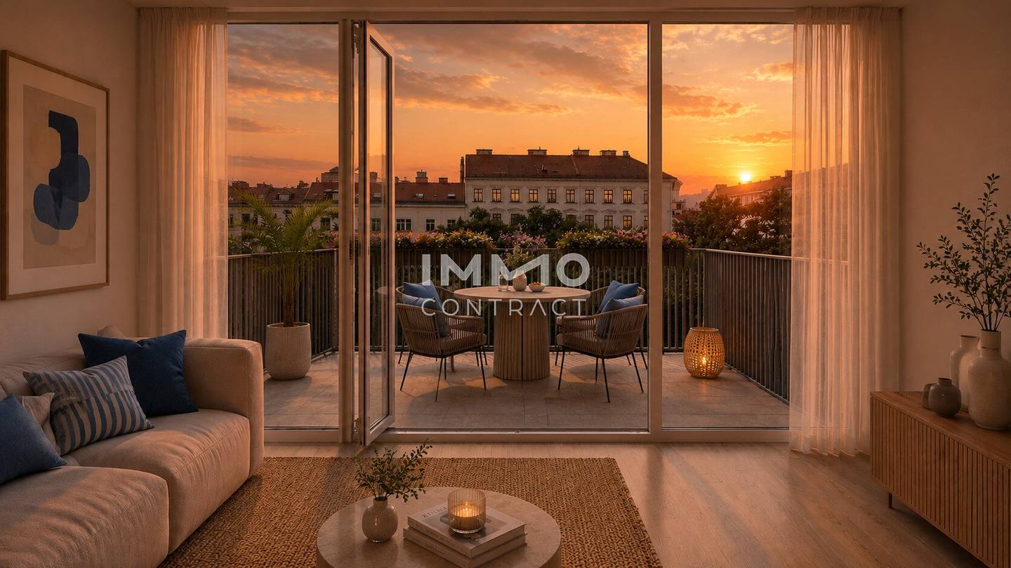 Vorsorgewohnung mit großem Balkon Richtung begrünten Innenhof (NEU-Erstbezug)