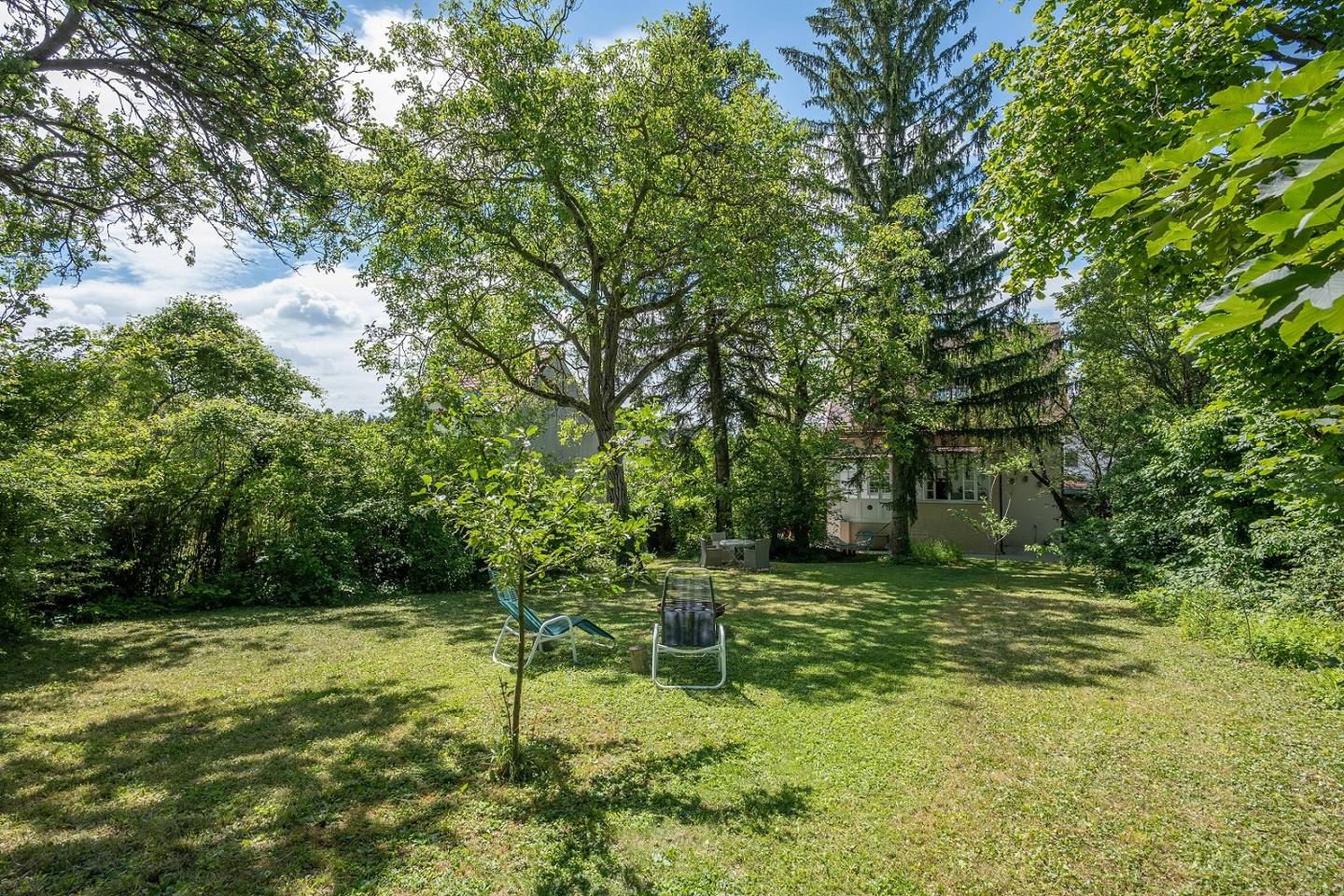 Green setting near Maurer Berg apartment
