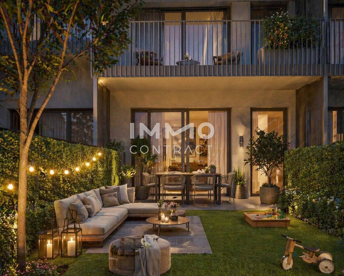 Compact investment apartment with terrace and private garden (urban &amp; hip)