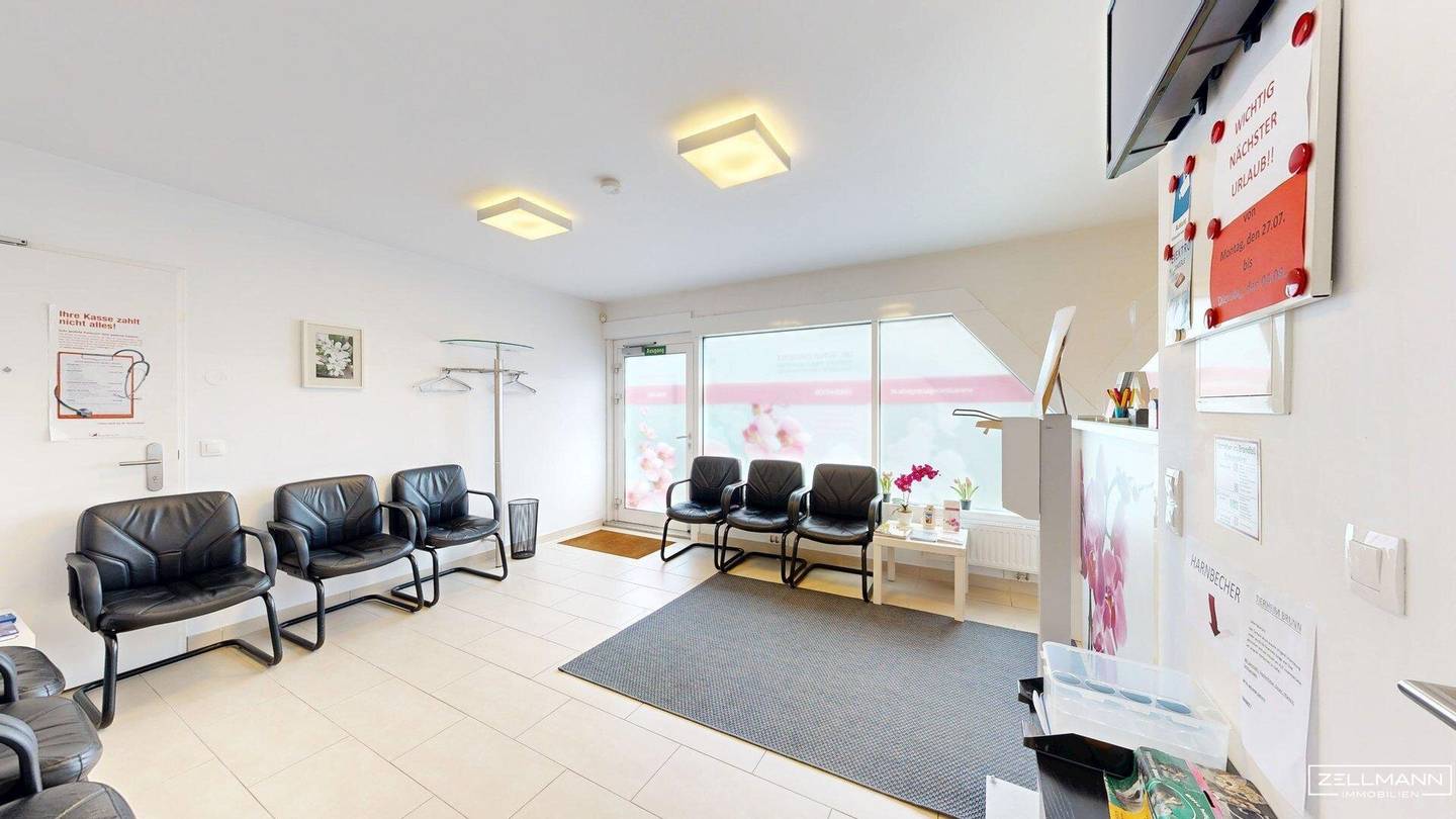 MAUER | Praxis - Büro, Ordination und/oder Wohnung | geräumige Erdgeschosswohnung mit Garten | ZELLMANN IMMOBILIEN