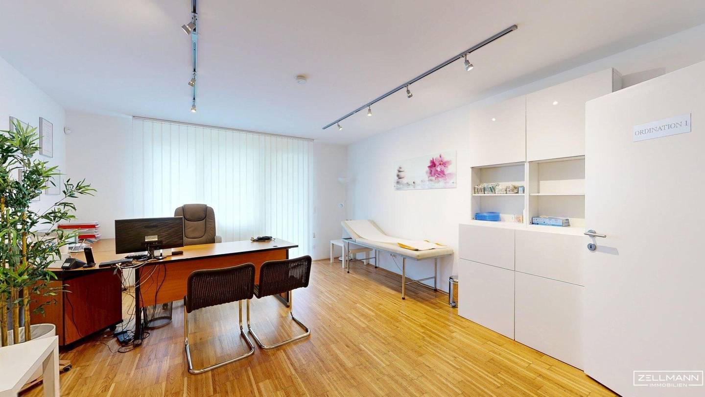 MAUER | Praxis - Büro, Ordination und/oder Wohnung | geräumige Erdgeschosswohnung mit Garten | ZELLMANN IMMOBILIEN