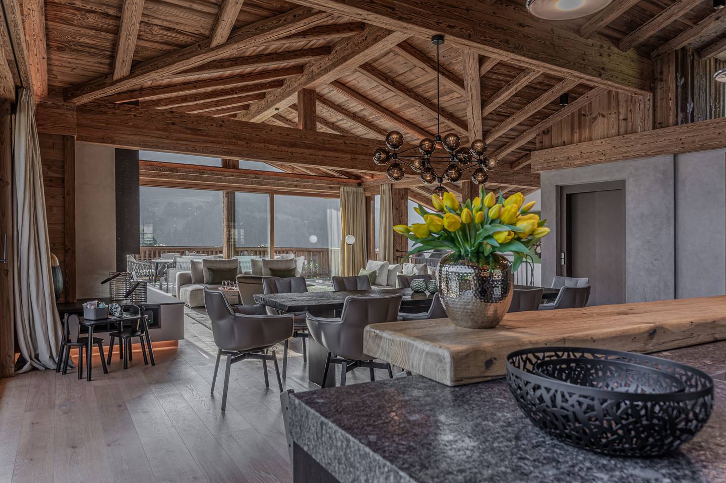 Sonnige Familienwohnung mit Sauna und Kaiserblick