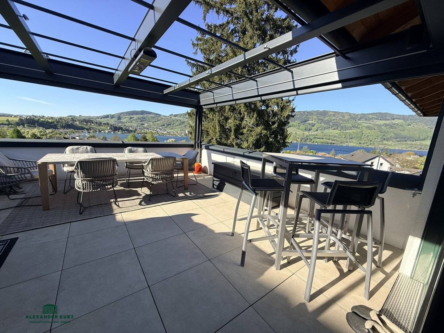 Penthouse Mondsee mit Seeblick