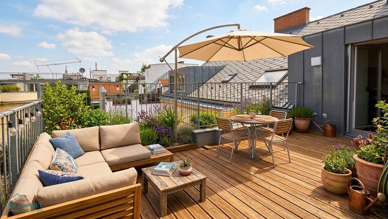 SPACIOUS TERRACE APARTMENT - WITH 3 BEDROOMS