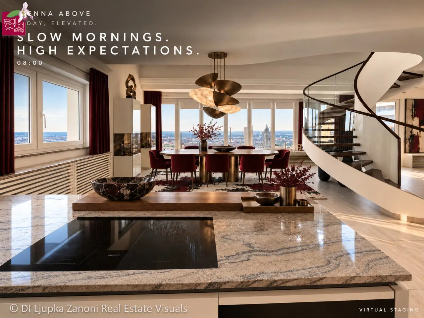 VIENNA ABOVE – HIGH-RISE NEW DANUBE SKY PENTHOUSE