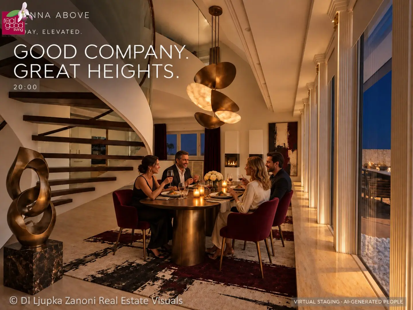VIENNA ABOVE – HIGH-RISE NEW DANUBE SKY PENTHOUSE