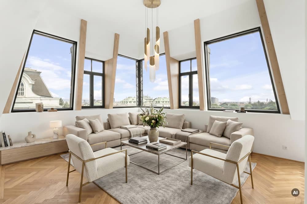 Penthouse mit Belvedere Panorama und Terrassen