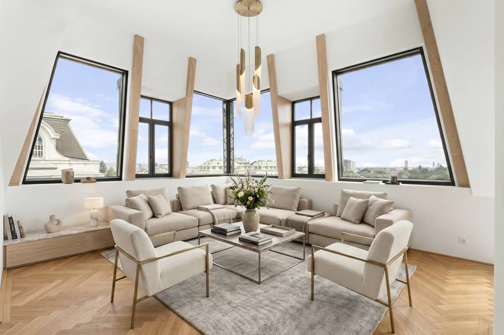 Penthouse with Belvedere panorama and terraces