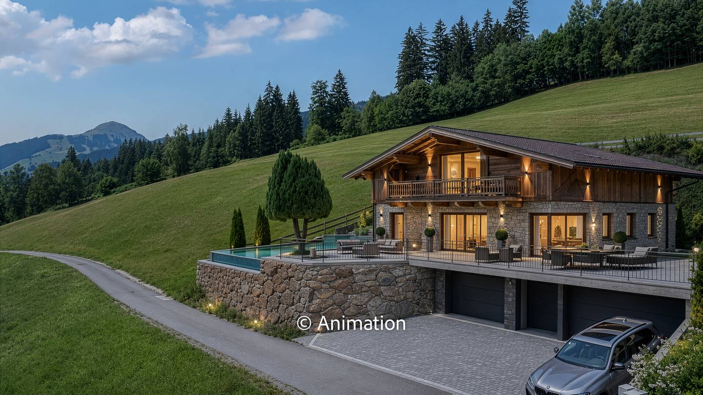 Sonnige Ruhelage mit Weitblick Wohnung im Landhausstil