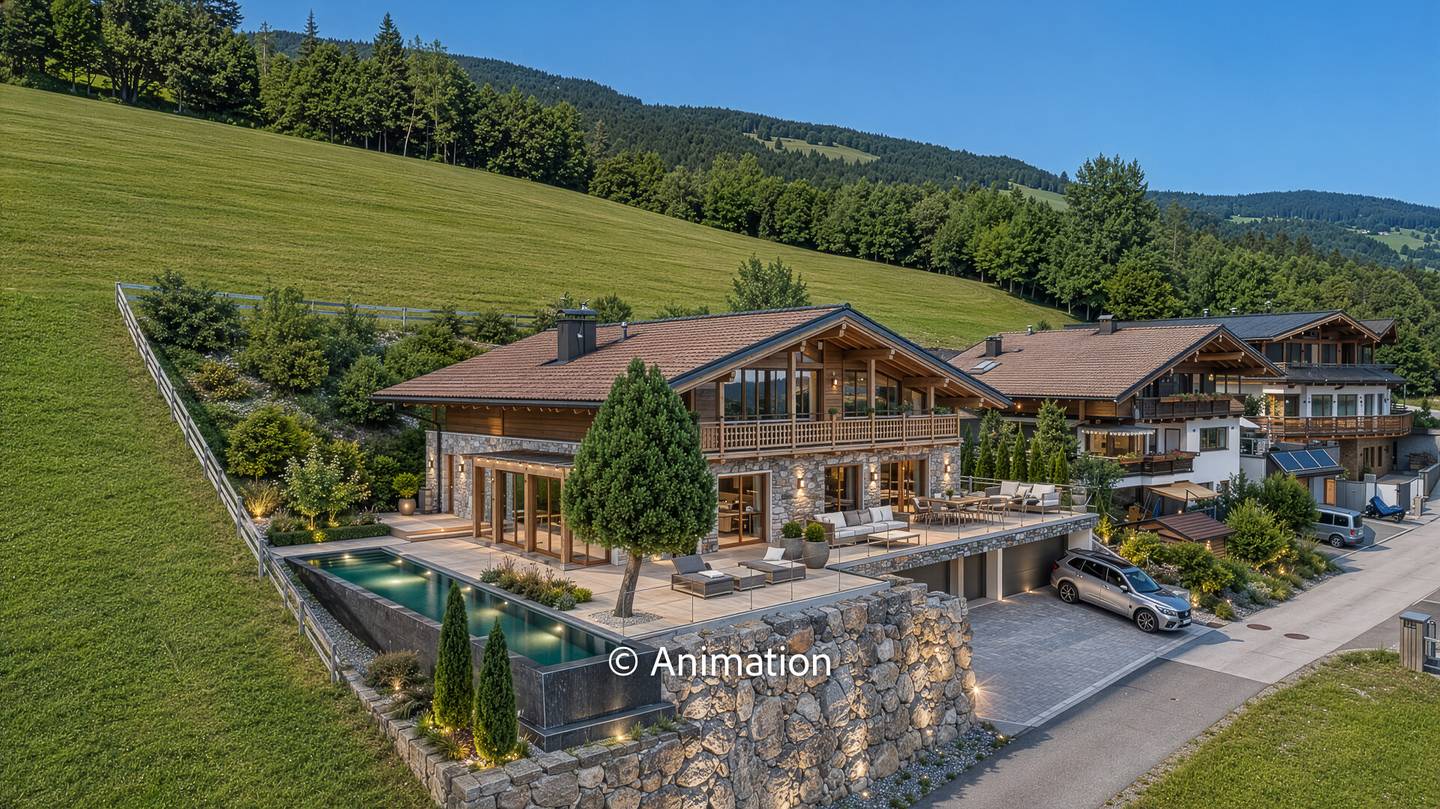 Sonnige Ruhelage mit Weitblick Wohnung im Landhausstil