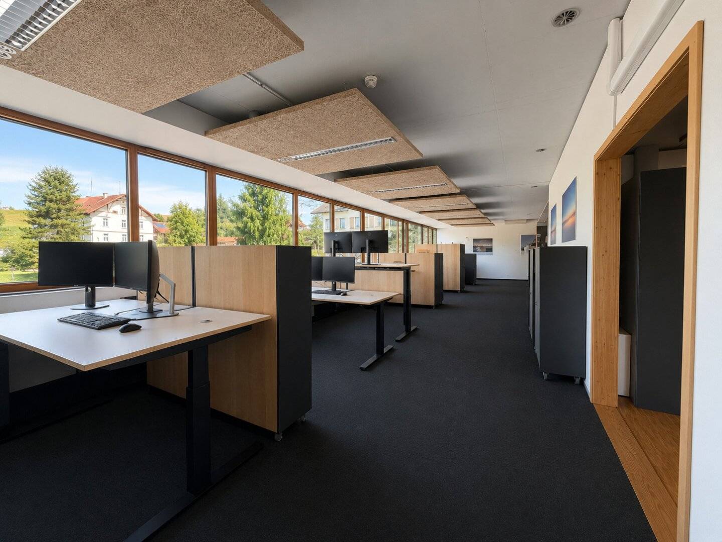 großzügige Bürofläche im 1. Obergeschoss | Impulszentrum BREGENZERWALD
