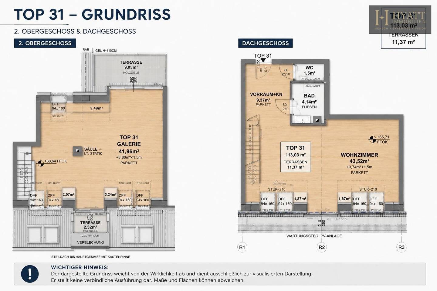 Urban living, surprisingly quiet life – stylishly renovated historic building with elevator, outdoor areas and modern energy technology