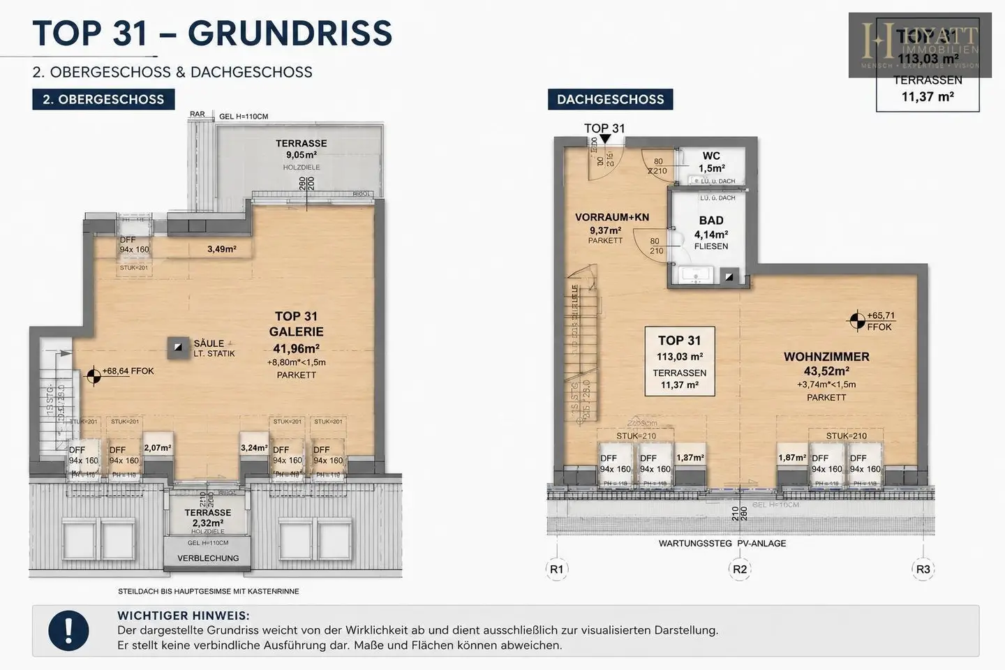 Urban living, surprisingly quiet life – stylishly renovated historic building with elevator, outdoor areas and modern energy technology
