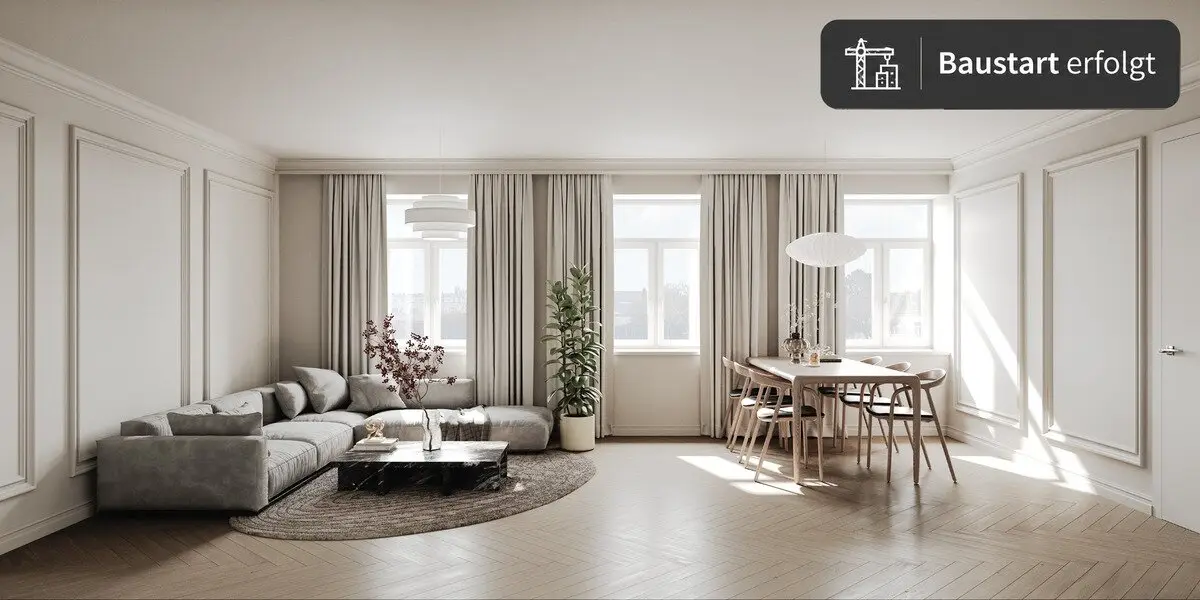 RKG26 – Living with Open Space – 3-room Apartment with Large Loggia