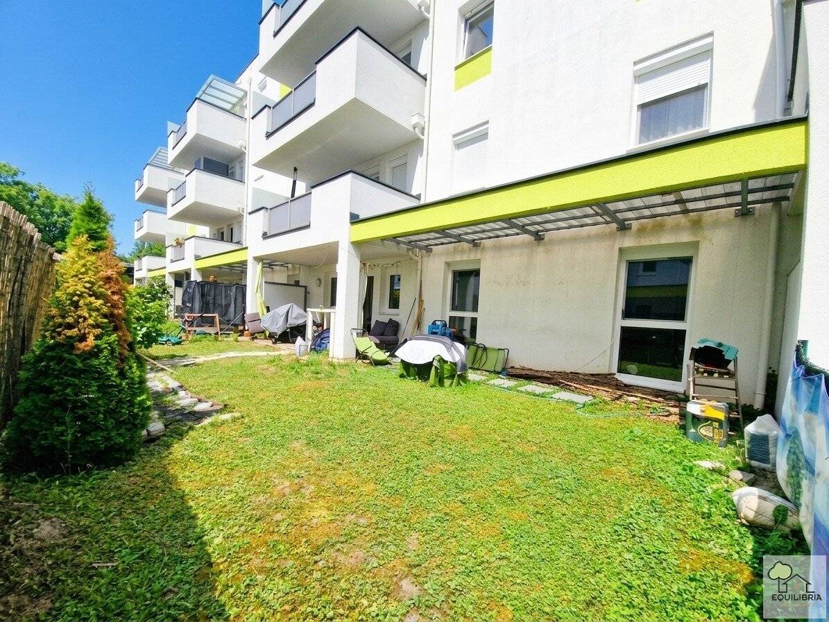 LUST AUF GARTEN?  3-ZIMMER-GARTENWOHNUNG MIT GARAGE IN UNTERWALTERSDORF