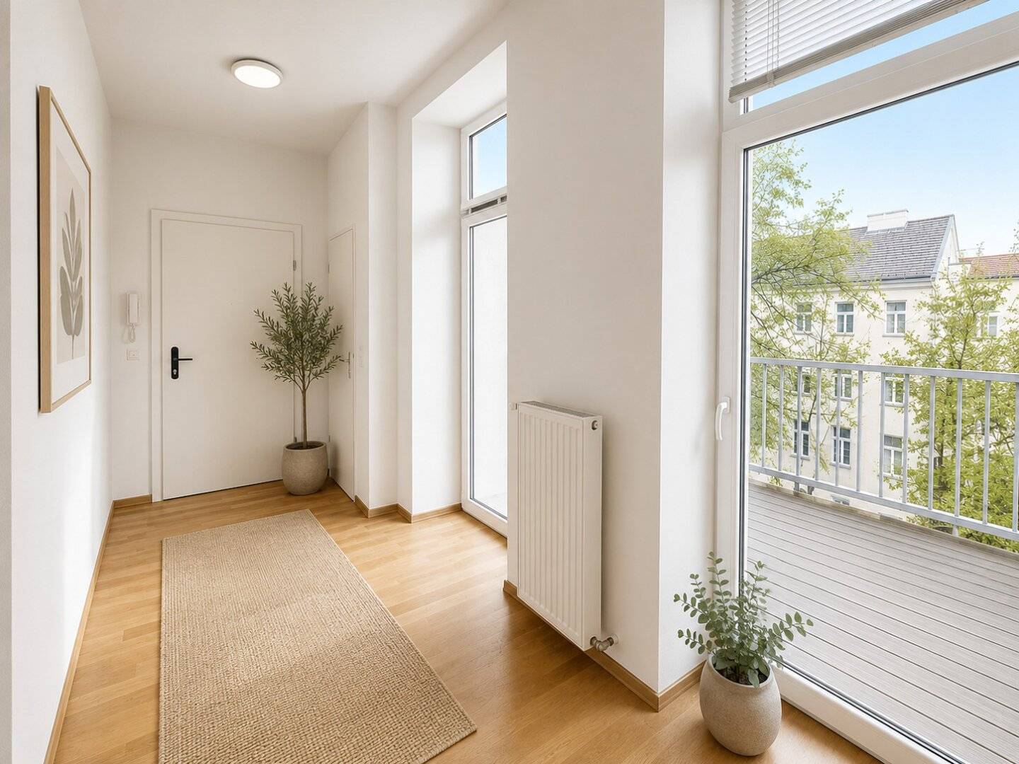 Großzügige City Residence mit zentrumsnahem Altbaucharme, Freifläche &amp; Grünblick