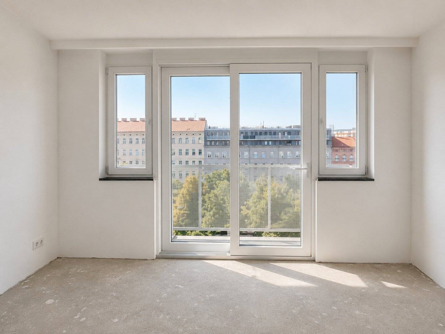 Gürtel neu interpretiert – Wohnprojekt der Extraklasse, smarte Wohnlösung – modernes, geräumiges Studio mit privater Terrasse &amp; sensationellem Stadtblick