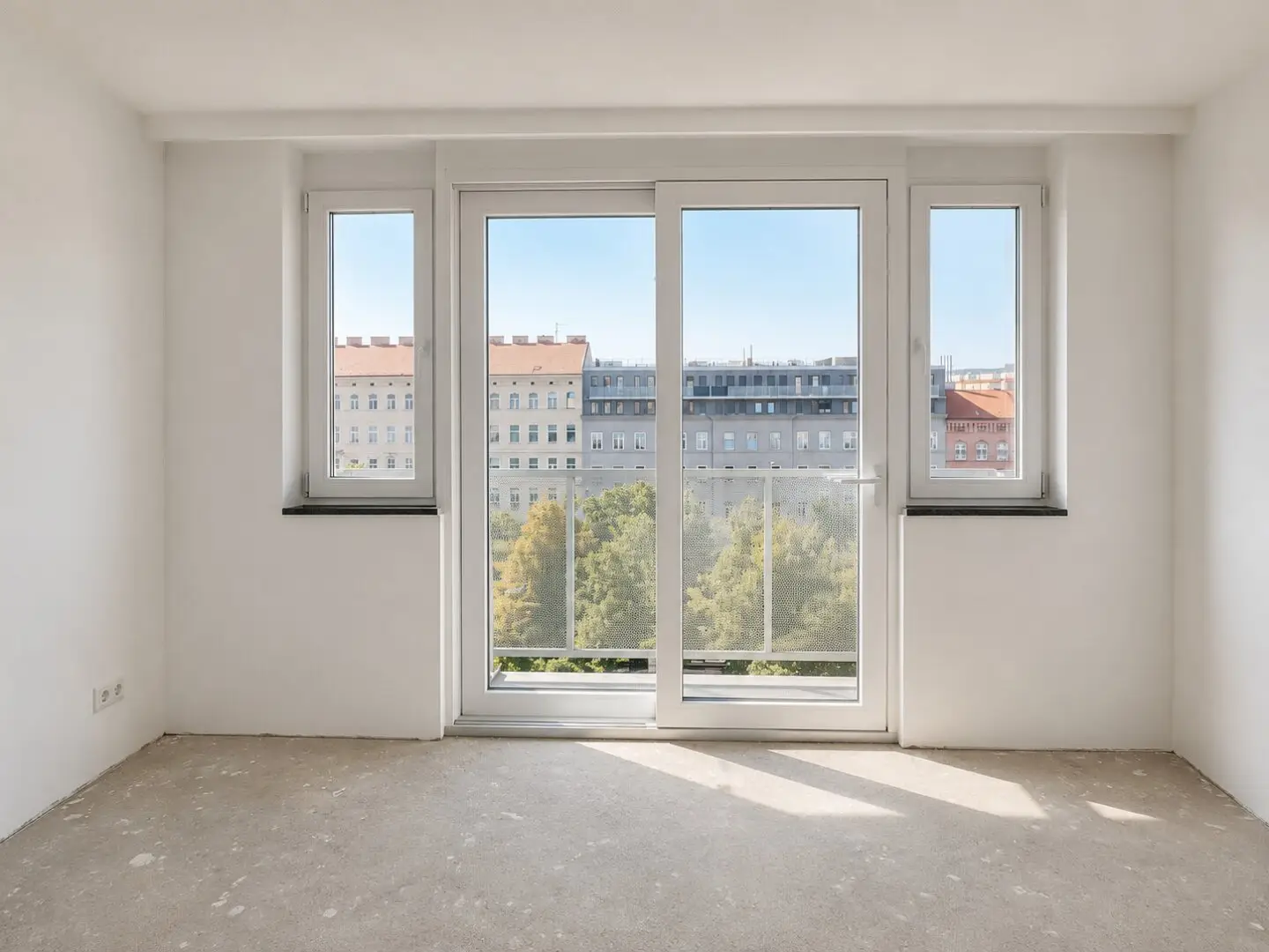 Gürtel reinterpreted – residential project of the highest class, smart living solution – modern, spacious studio with private terrace and sensational city view