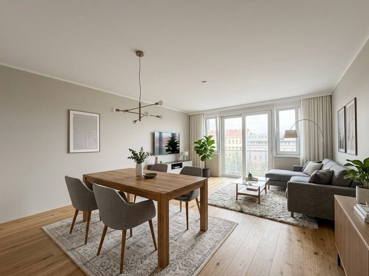 Gürtel neu interpretiert – Wohnprojekt der Extraklasse, smarte Wohnlösung – modernes, geräumiges Studio mit privater Terrasse &amp; sensationellem Stadtblick