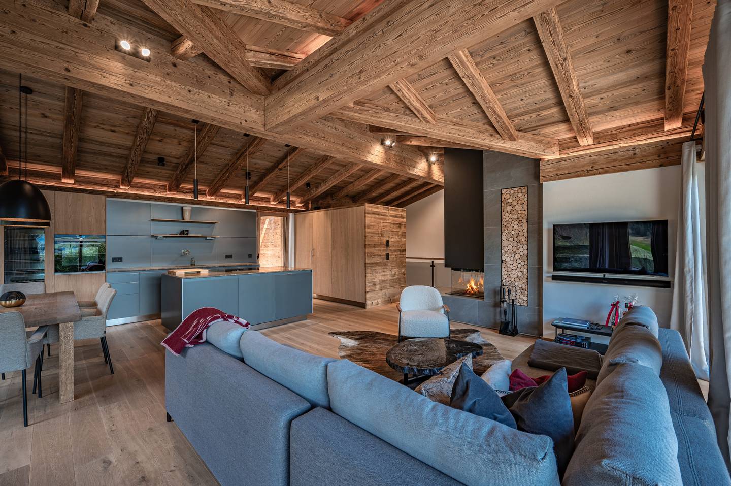 Ferienwohnung im Chalet mit Sauna und großer Terrasse