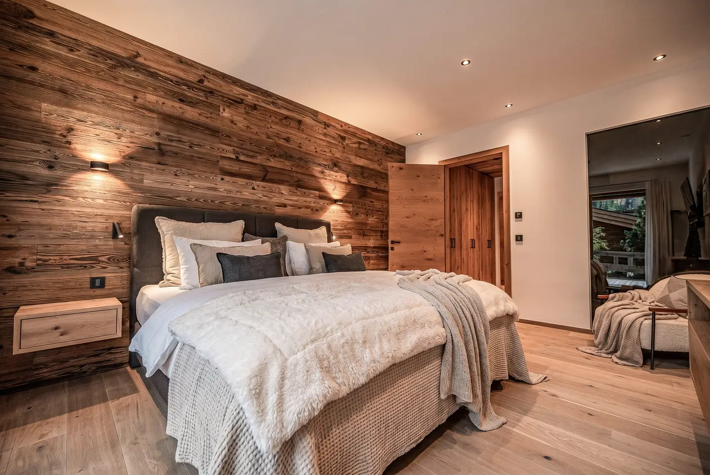 Ferienwohnung im Chalet mit Sauna und großer Terrasse