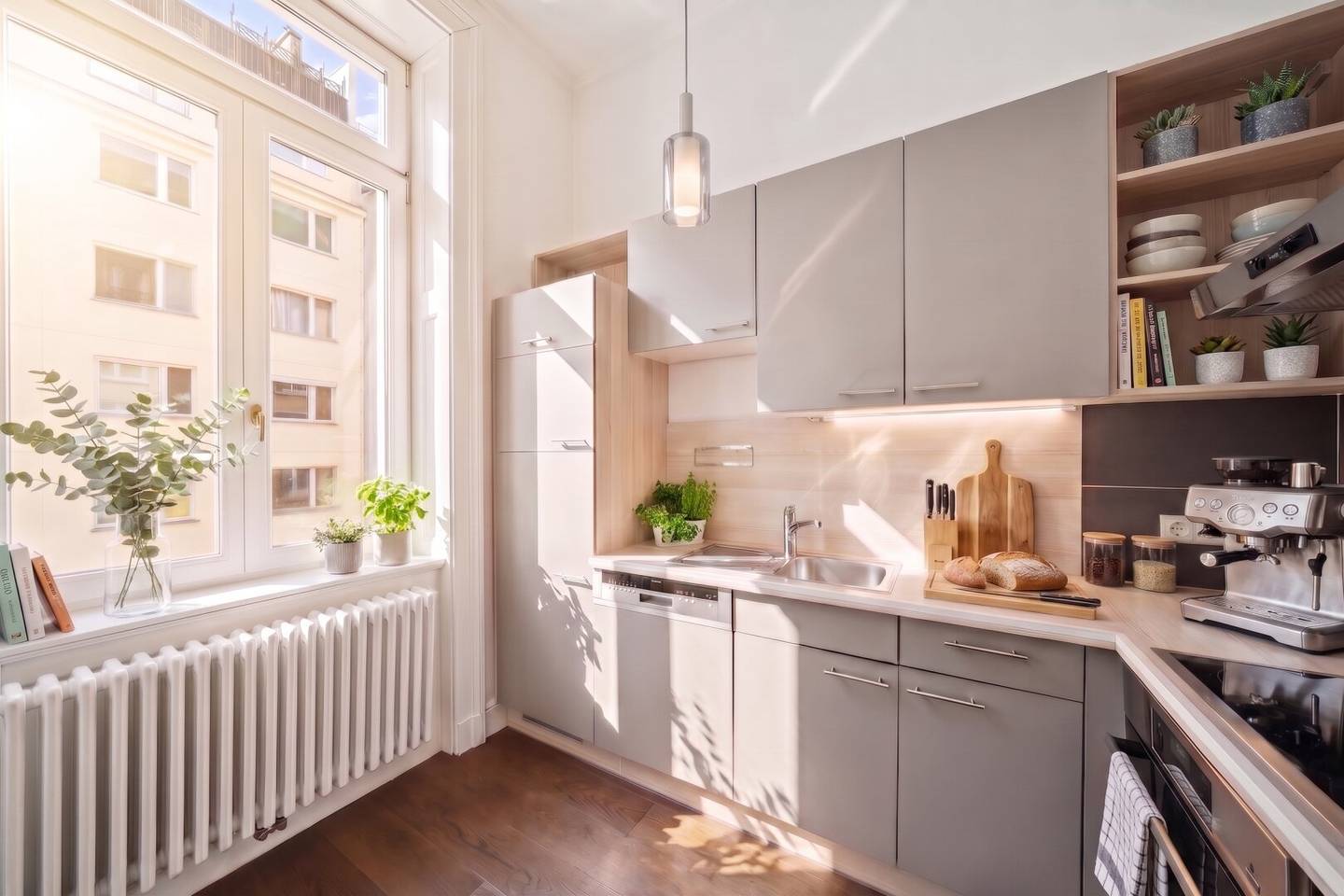Wohnen beim Belvedere: Altbau-Charme mit Balkon für Singles/Paare/Student*innen