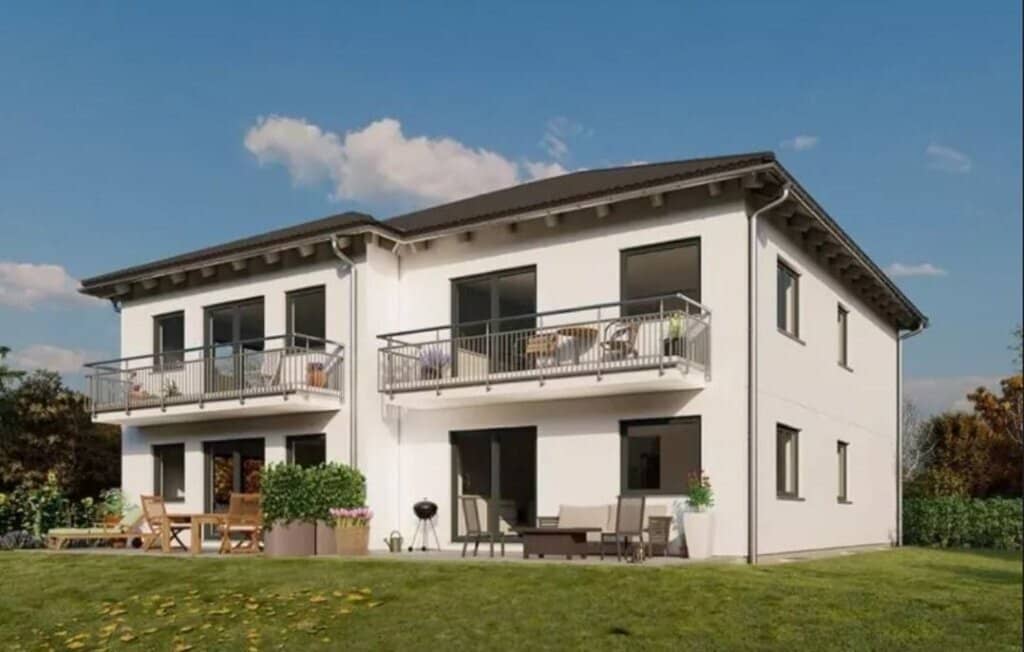 Moderne 3-Zimmer Wohnung mit Fußbodenheizung und Garten in Rosenau!