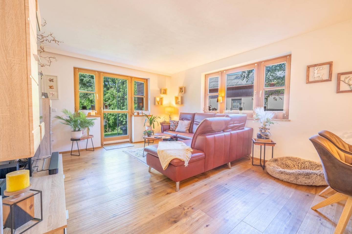 Familienfreundliche 4 Zimmer Wohnung mit Garten in Faistenau