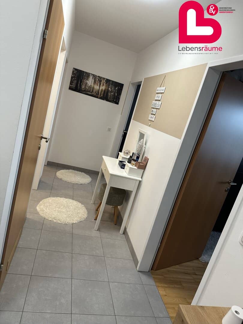 Very nice 3-room apartment in Putzleinsdorf with loggia