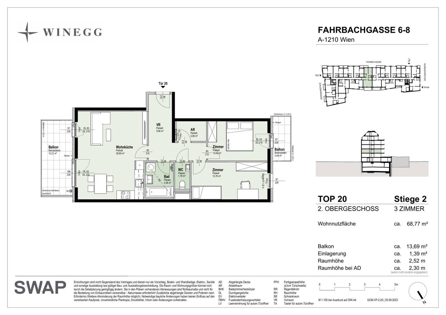 SOFORT EINZIEHEN >> zentral begehbare 3-Zimmer Anlegerwohnung mit zwei Balkonen >> TOP LAGE