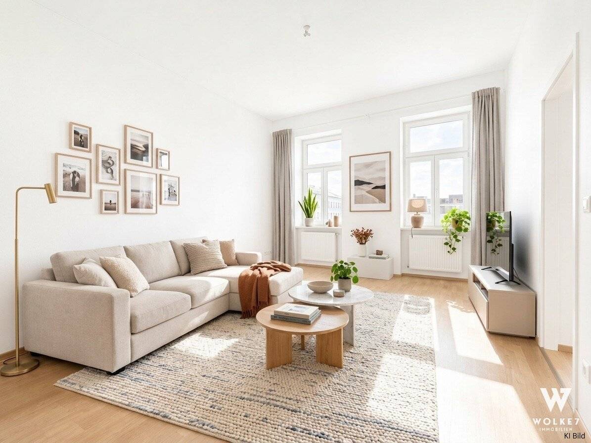 Bright 3-room apartment with large balcony in central location | U1 within walking distance &amp; near Hauptbahnhof