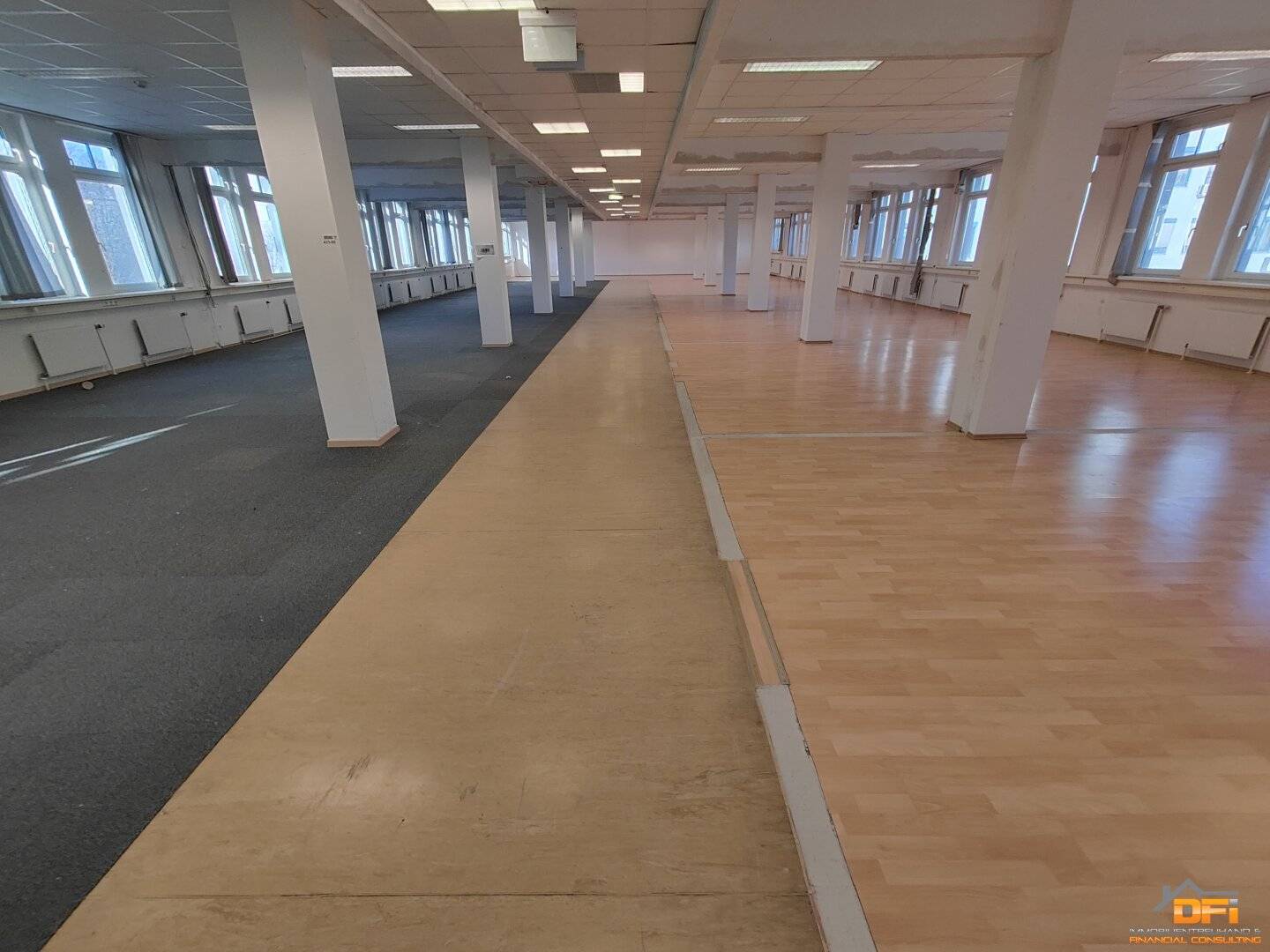 Spacious office in good location near U6 &amp; Handelskai
