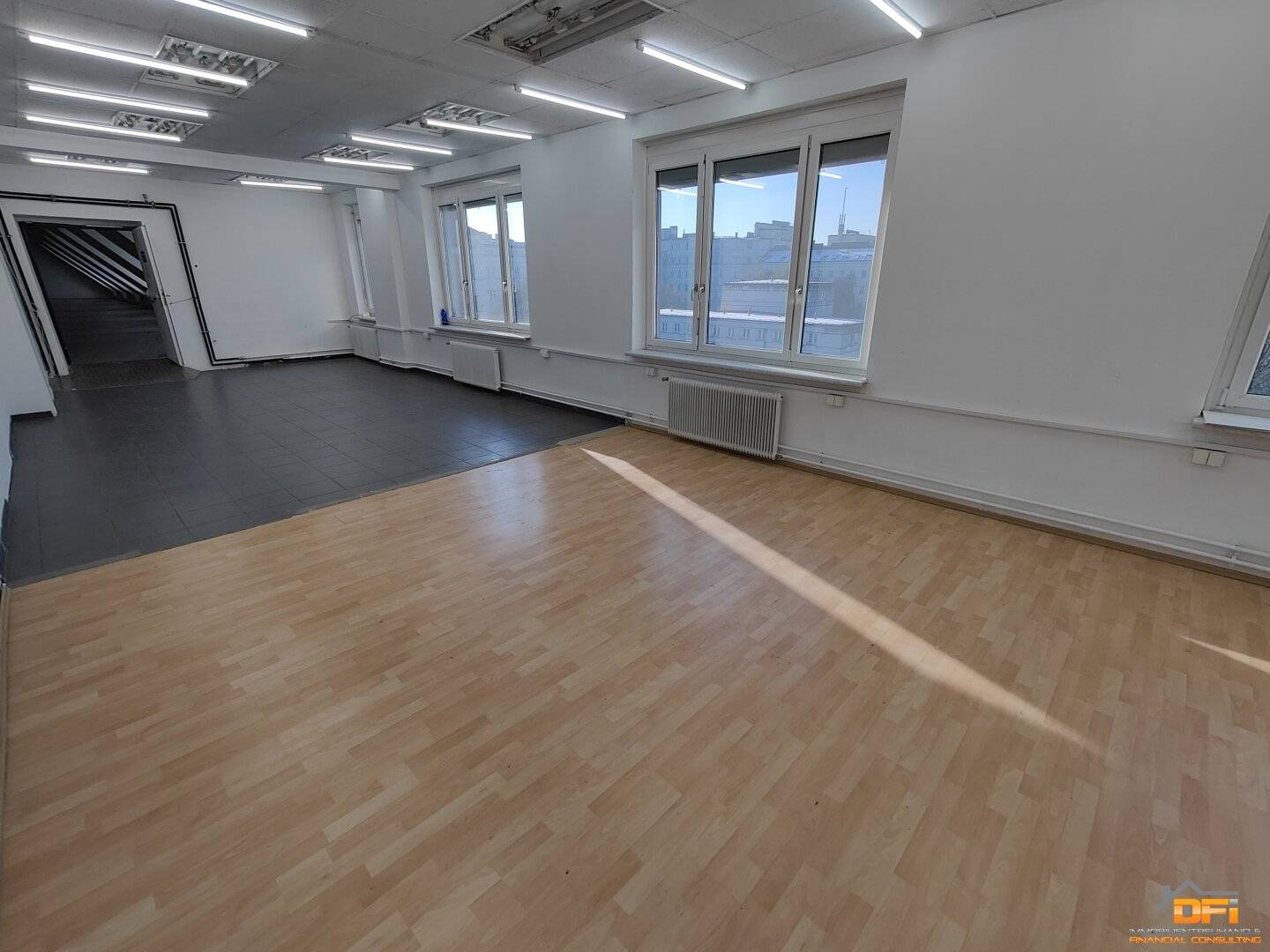 Well laid out office in a good location near U6 and Handelskai