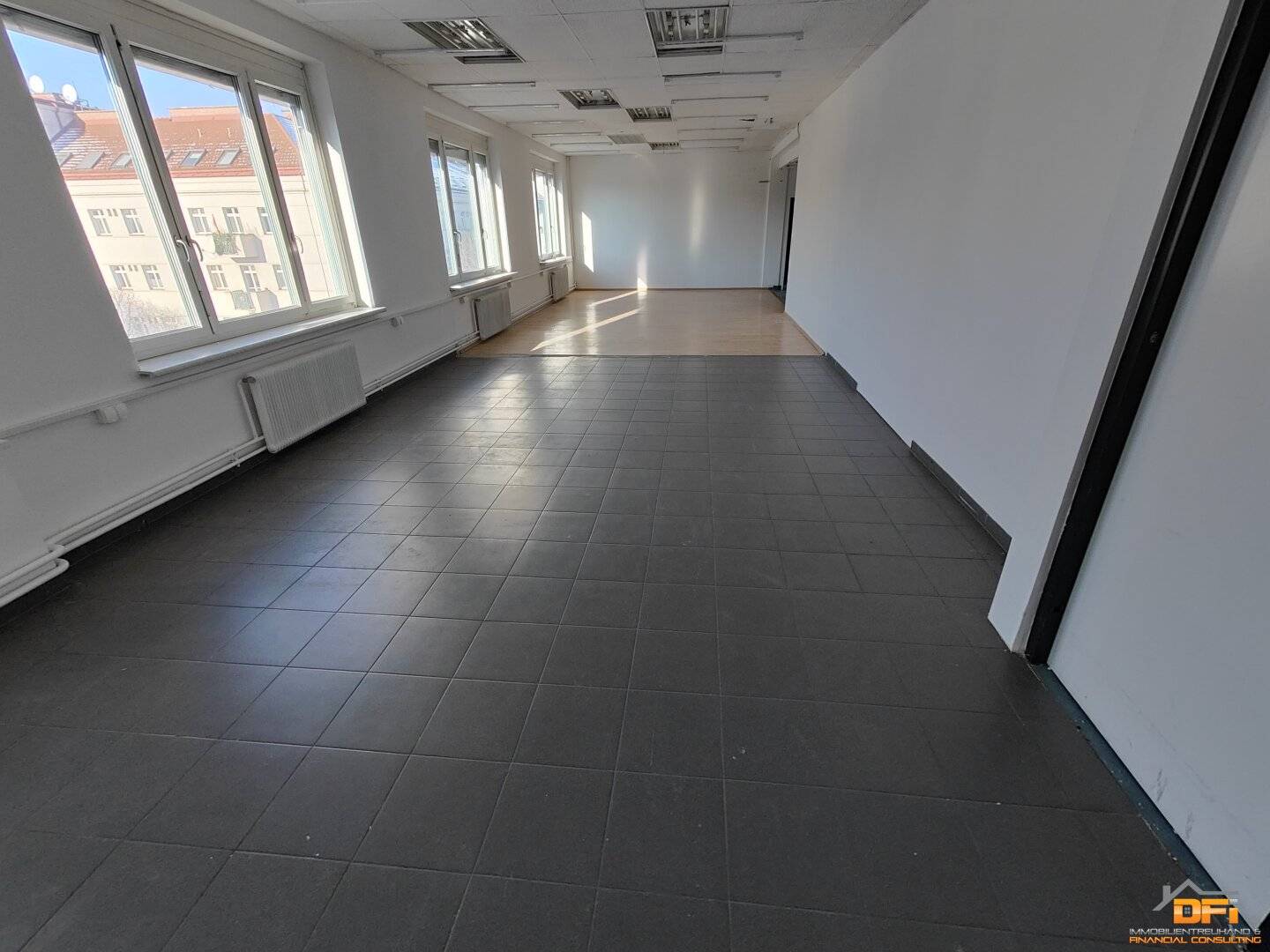 Well laid out office in a good location near U6 and Handelskai
