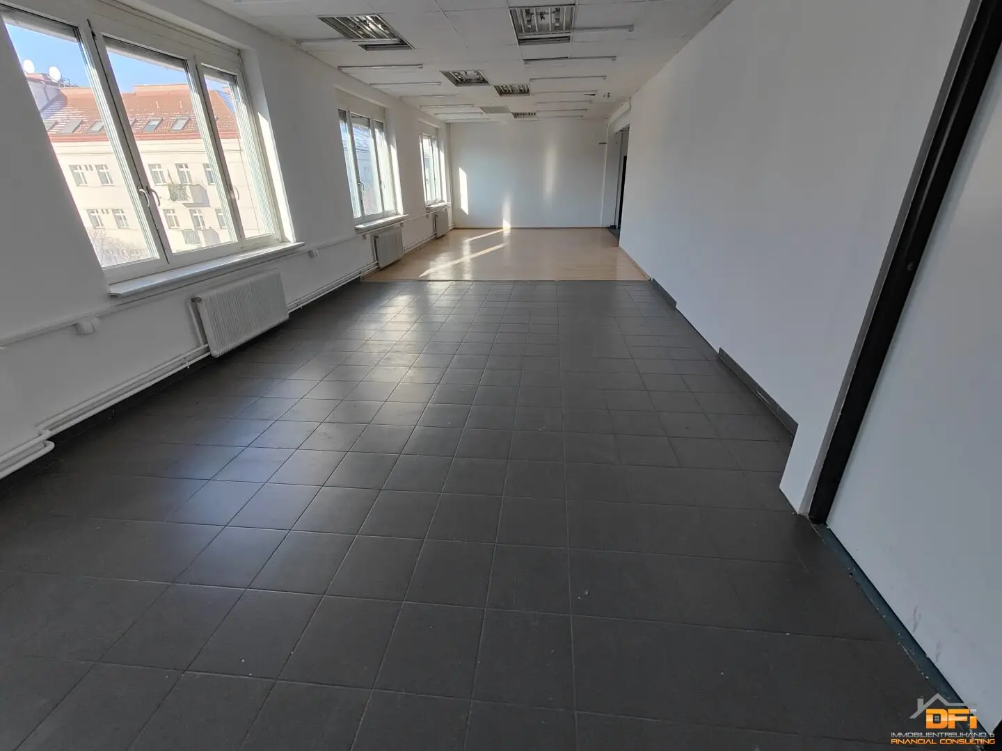 Well laid out office in a good location near U6 and Handelskai