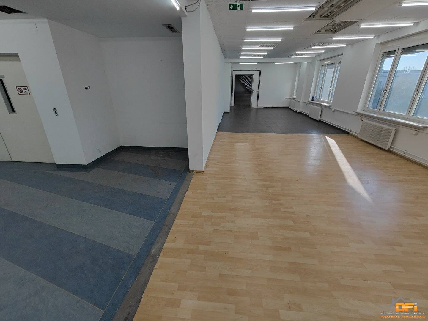 Well laid out office in a good location near U6 and Handelskai