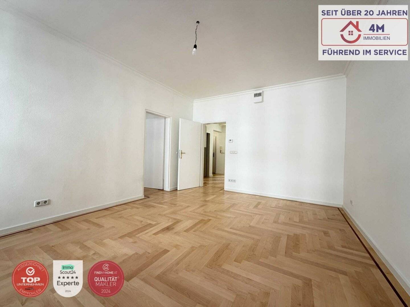 Frisch renovierte 3-Zimmer-Altbauwohnung sofort bezugsbereit – Ihr neues Zuhause in 1150 Wien!