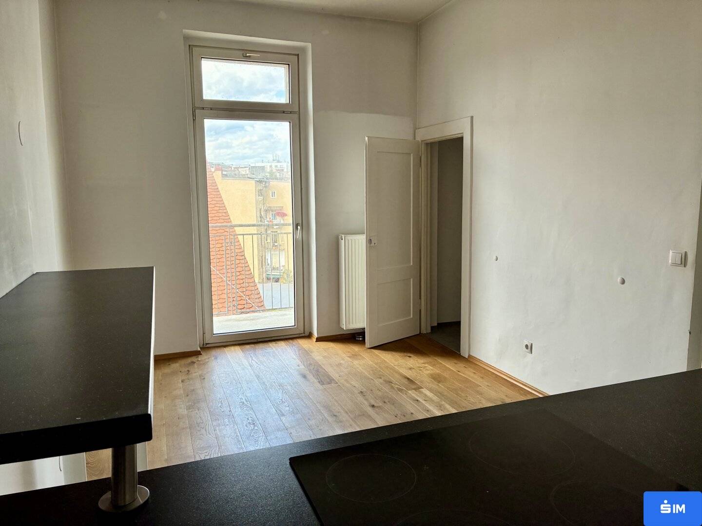 Zentral wohnen nahe dem Augarten – 2 Zimmer mit Balkon