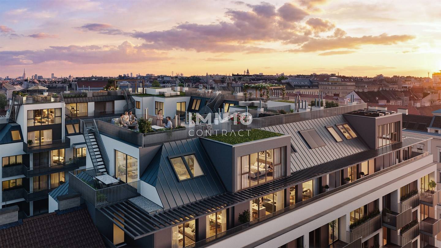 TOP Investment Dachgeschoß mit Terrasse: Attraktives Zweizimmer-Apartment (perfekte Infrastruktur)