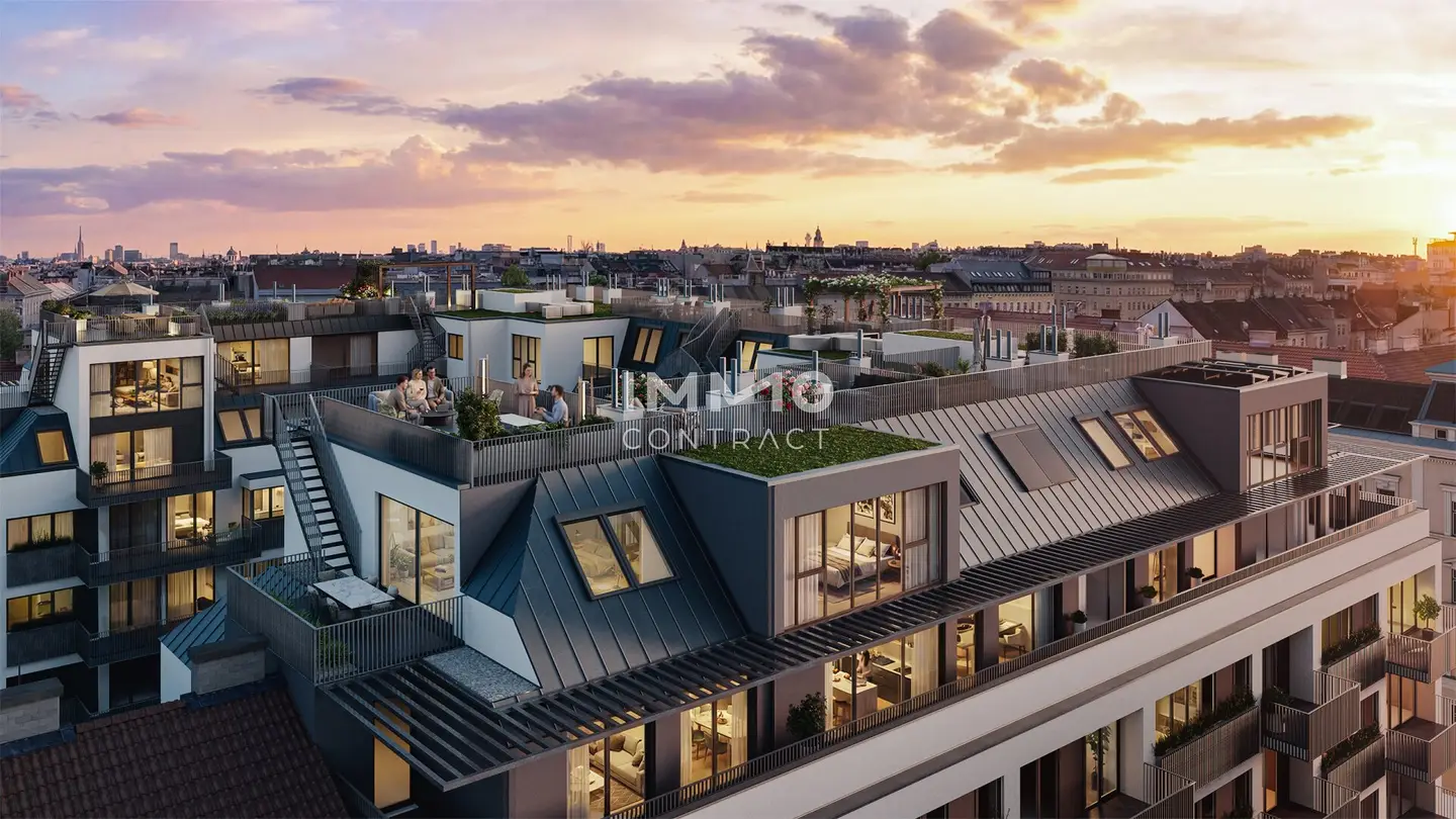 TOP Investment Dachgeschoß mit Terrasse: Attraktives Zweizimmer-Apartment (perfekte Infrastruktur)