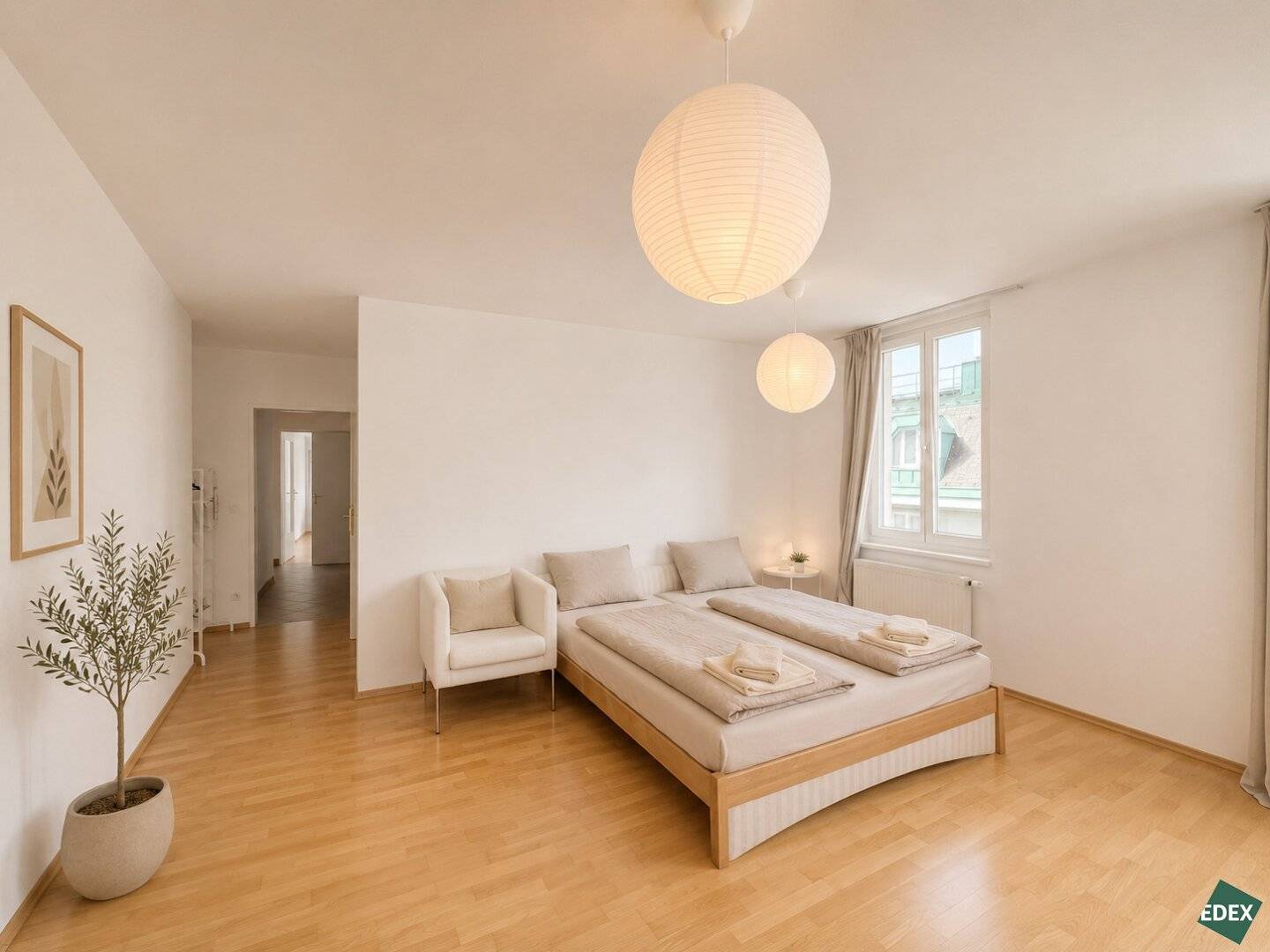 Lichtdurchflutete 3-Zimmer-Wohnung in ruhiger Lage nahe Schubertpark