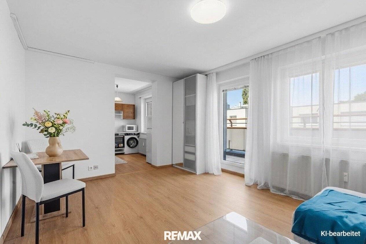 Modern 1-room attic apartment with terrace in 1140 Vienna – fully renovated!
