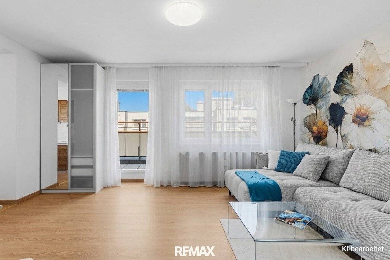 Modern 1-room attic apartment with terrace in 1140 Vienna – fully renovated!