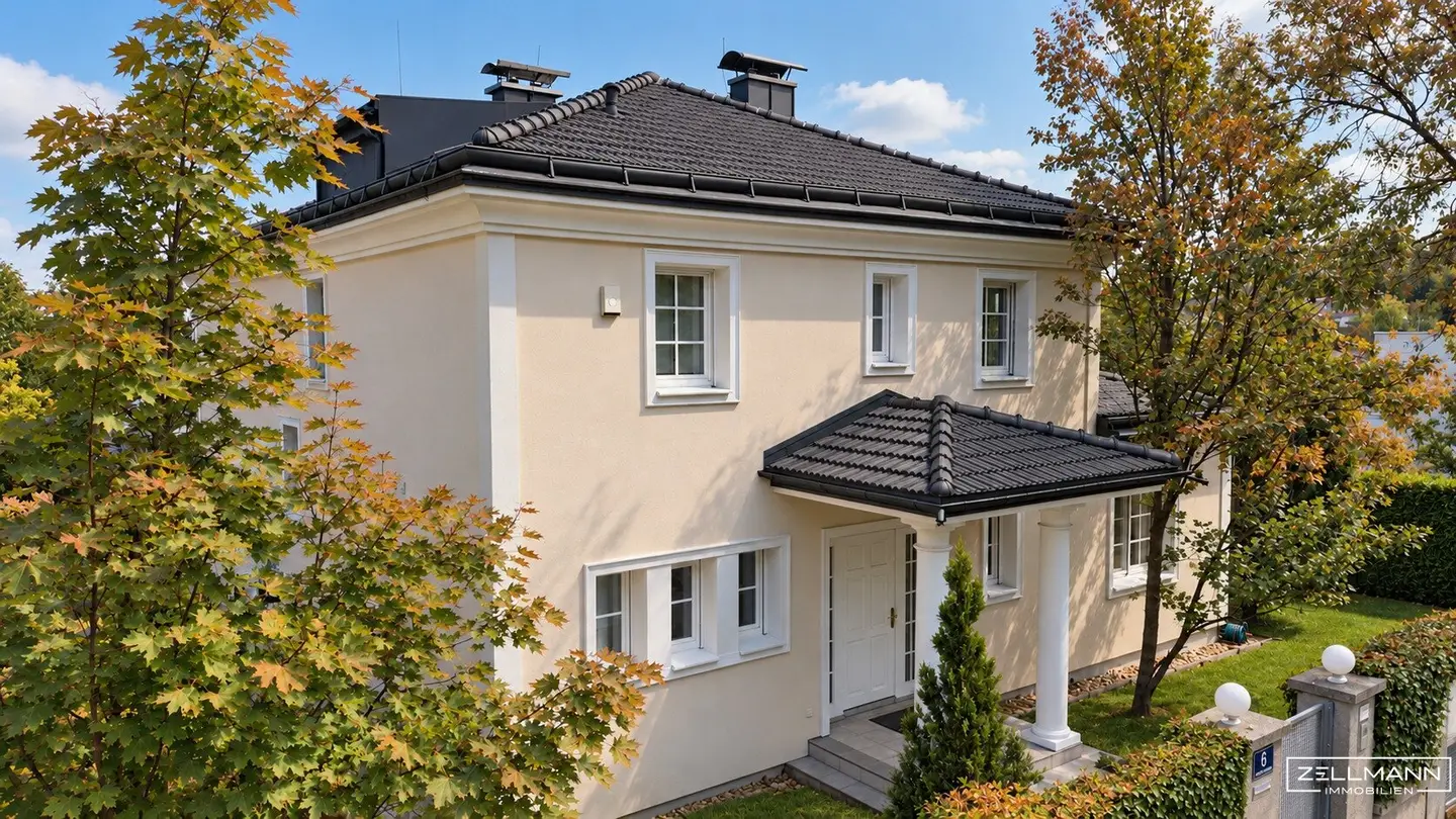 TOP LAGE IN MAUER | Repräsentative, hochwertig ausgestattete Villa mit Lift und ca. 342 m² Gesamtnutzfläche auf großzügigem Grundstück | ZELLMANN IMMOBILIEN